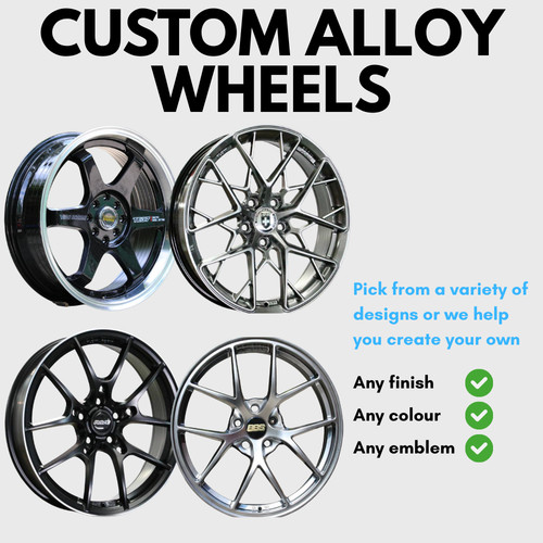 Custom alloy rims - rims, cast