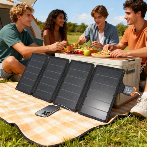 Homcom 36w foldable solar - homcom,