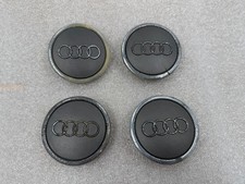 GENUINE AUDI ALLOY WHEEL CENTRE CAP SET OF 4 - 8T0601170A
