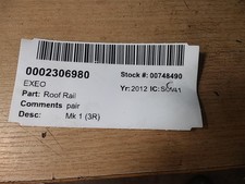 2012 SEAT EXEO Estate Roof