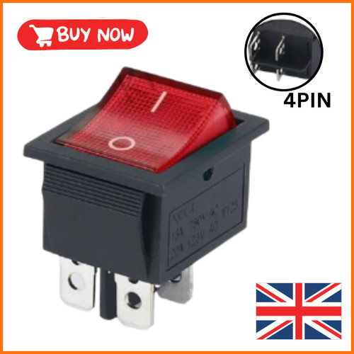 Green rocker off switch for - on,