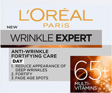 L'Oreal Paris Wrinkle Expert Anti Wrinkle 65+ Day Cream, Moisturizer, 50ml