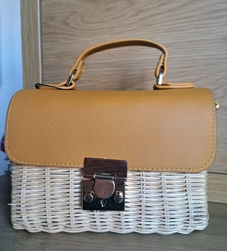 Zara woven mini top handle - mini,