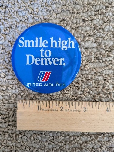 Vintage united airlines smile - vintage,