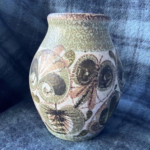 Denby studio pottery vase by - pottery,
