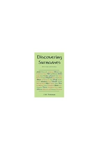 Discovering surnames j w - discovering,