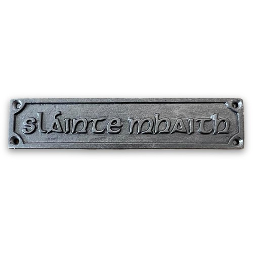 Cast iron sláinte - cast,
