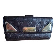 Gucci vtg brown leather