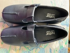 Hotter Sunrise Ladies Mary Jane Shoes 6.5 Navy Blue Flat T bar BNWOT