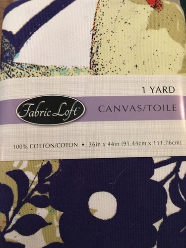 Fabric loft orange purple - loft,