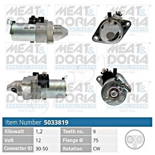 Starter fits honda accord vii - fits,