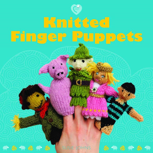 Knitted finger puppets - finger,