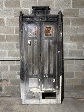 ~ ANTIQUE CARVED OAK CLOSET