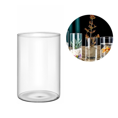 Functional glass vase - glass,