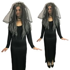 Halloween Woman Zombie Corpse Bride Costume Halloween Ladies Fancy Dress Ghost 