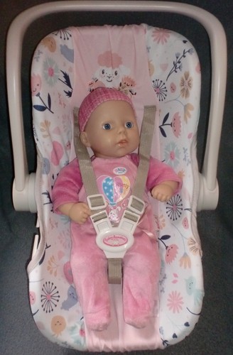 Baby annabell comfort car seat - car,