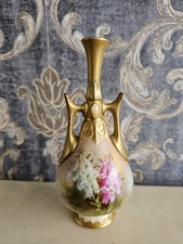Royal Worcester Handpainted Small Vase Australian Wild Flower Series 305 A/F