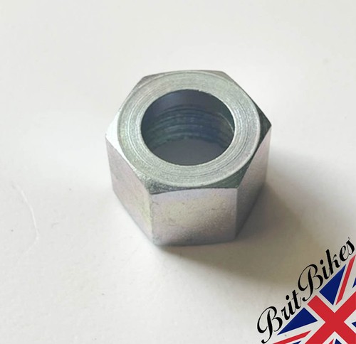 Oil feed pipe union nut - oil,