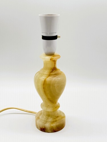 Vintage onyx marble table - table, lamp