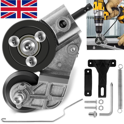Electric drill shears plate - shears,