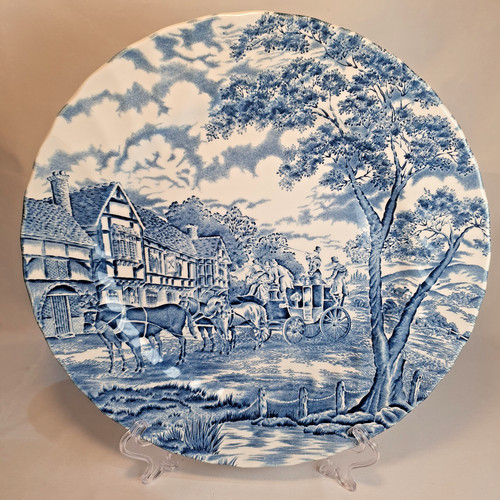 Porcelain plate crown - plate,