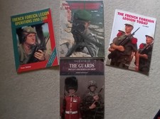 Europa Militaria books x 4 French Foreign Legion & Guards