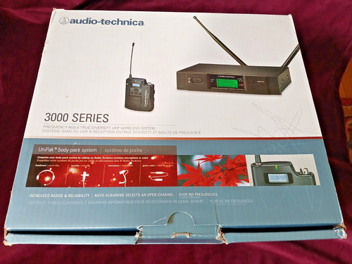 Audio technica atw r3100b - audio-technica, with