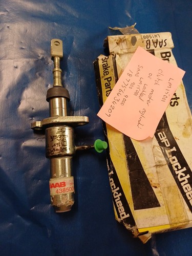 Saab 9000 lhd clutch master - clutch,