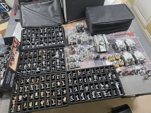 Massive iron warrior army - iron,