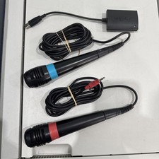 PS3 Sing star 2 Microphones And Dongle