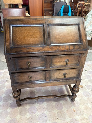 Vintage bureau writing - vintage, desk
