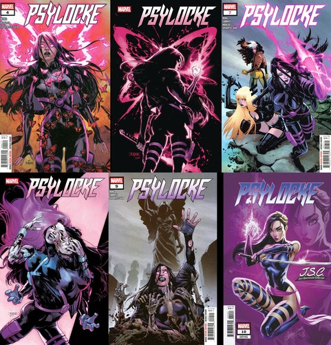 Psylocke issues 10 inc - psylocke, to