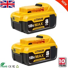2X NEW DCB182 18V 8.0Ah