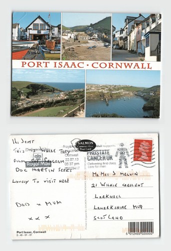 Postcard port isaac cornwall - postcard,