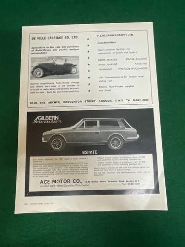 Gilbern invader estate ace - invader,