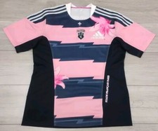 Stade Francais Paris Rugby Home Shirt 2012/2013 - Adidas Medium M Jersey Top F5I
