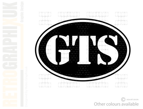 Pair vespa gts sticker - pair,