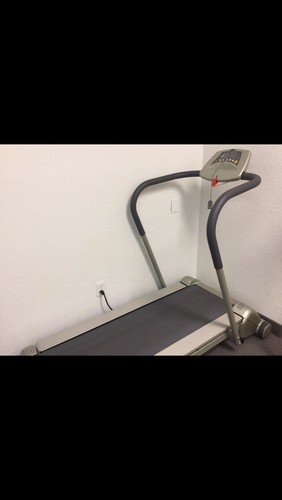 Treadmill with incline used - with,