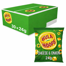 30 x Hula Hoops Cheese & Onion