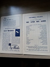 THEATRE PROG 1937,LONDON