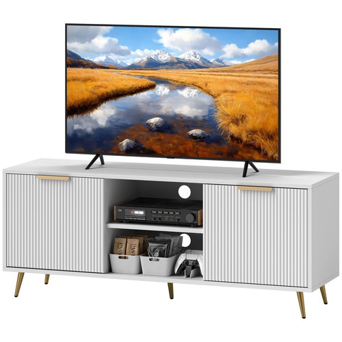Homcom stand cabinet with 2 - tv,