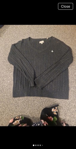 Jack wills neck jumper - v, size
