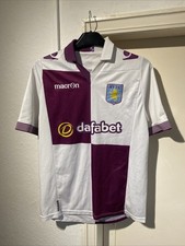 Aston Villa Football Shirt Away 2013/2014 Large  Macron