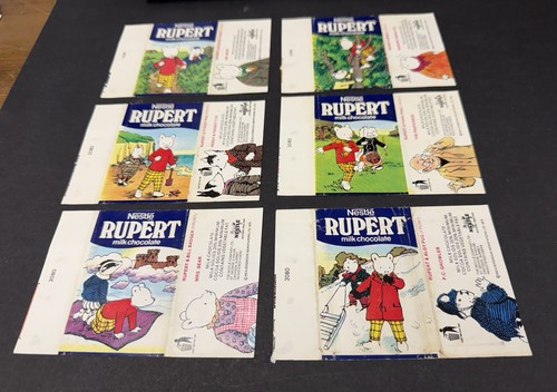 Rupert bear nestle chocolate - rupert,