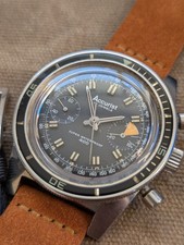 Vintage 1960s Accurist "Super Waterproof 400" Manual Wind Chronograph in VGC
