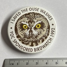 Collectible pin badge RSPB YOC