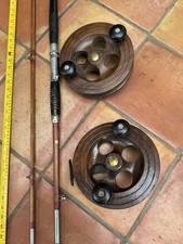 Vintage Sea Boat Pier Fishing Rod 2 Piece..Great working condition for age