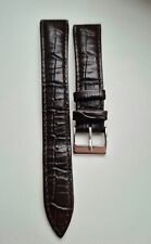 Genuine Original OEM Raymond Weil Brown Alligator Leather watch Strap 18mm