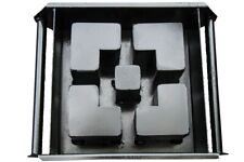 NEW 12 INCH Screen Patio Wall Concrete Cement Mold Cinder Block All Metal New US