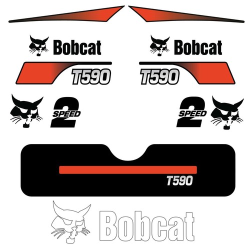 Fits t590 bobcat track loader - track,